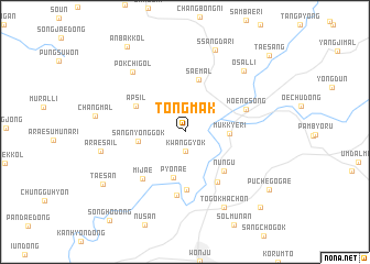 map of Tongmak