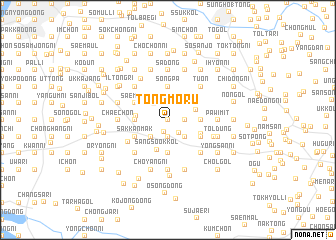 map of Tongmoru