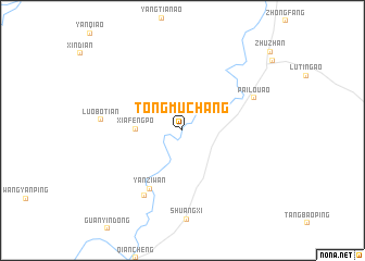 map of Tongmuchang