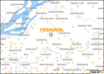 map of Tongmun-gol