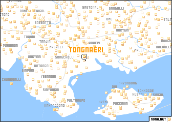 map of Tongnae-ri