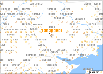 map of Tongnae-ri