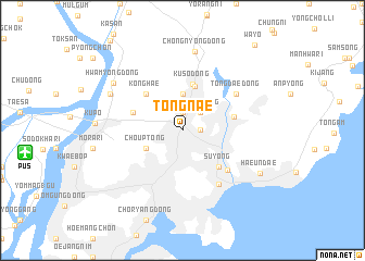 map of Tongnae