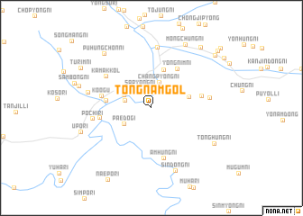 map of T\