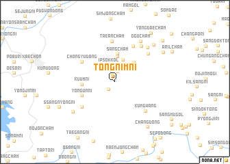 map of Tongnim-ni