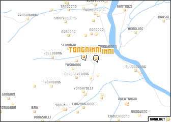 map of Tongnim-ni