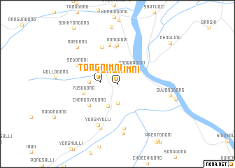 map of Tongnim-ni