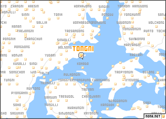map of Tong-ni