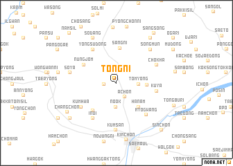 map of Tong-ni