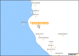 map of Tongoenoro