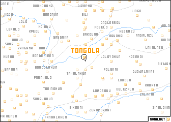 map of Tongola