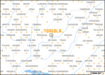 map of Tongola