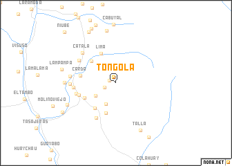 map of Tongola