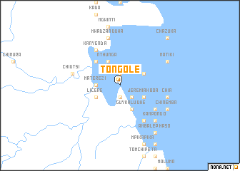 map of Tongole