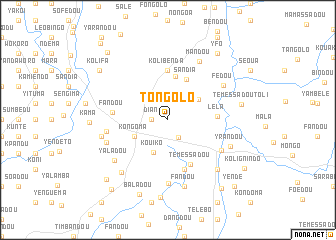 map of Tongolo