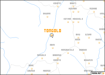 map of Tongolo