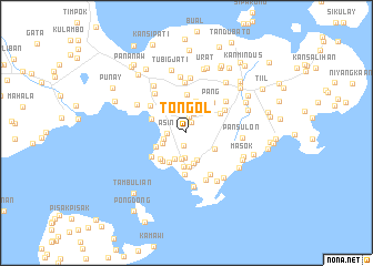 map of Tongol