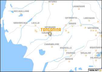 map of Tongonina