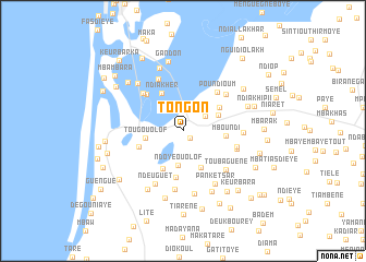 map of Tongon