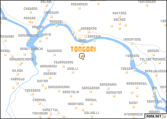 map of Tongo-ri