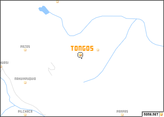 map of Tongos