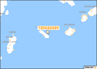 map of Tongouson