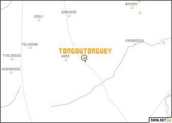 map of Tongou Tonguey