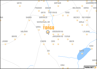 map of Tongo