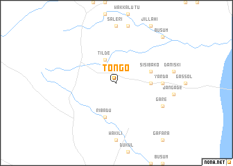 map of Tongo