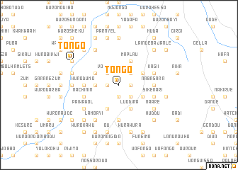 map of Tongo