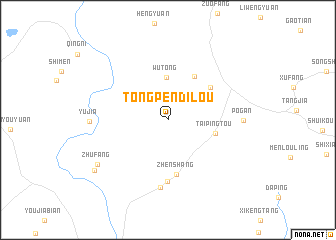 map of Tongpendilou