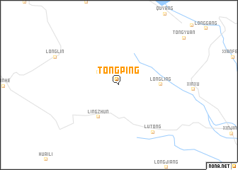 map of Tongping
