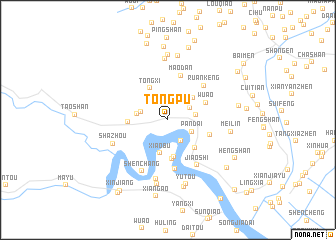 map of Tongpu