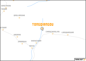 map of Tongqiangou