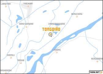 map of Tongqiao