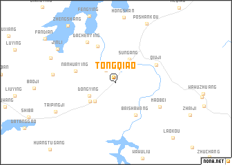 map of Tongqiao