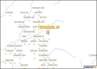 map of Tong Qua Lìn