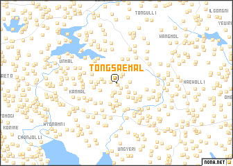 map of Tongsaemal