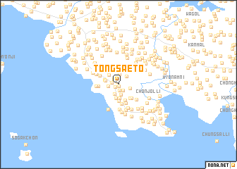 map of Tongsaet\