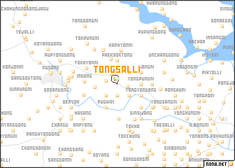 map of Tongsal-li