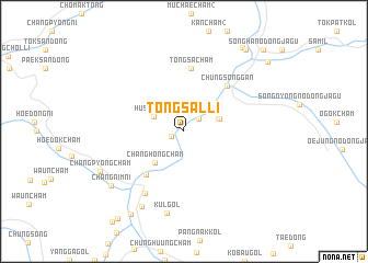 map of Tongsal-li