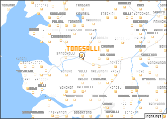 map of Tongsal-li