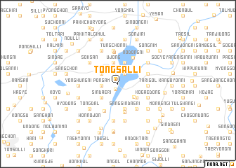 map of Tongsal-li