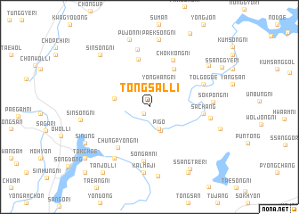 map of Tongsal-li