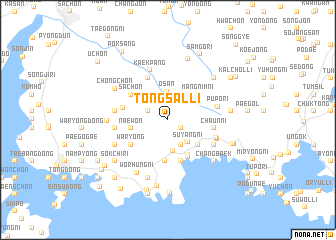 map of Tongsal-li