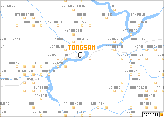 map of Tongsam