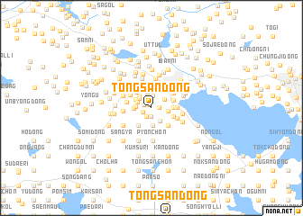 map of T\
