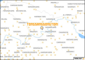 map of Tongsangdong-To-ri