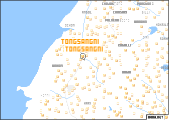 map of Tongsang-ni