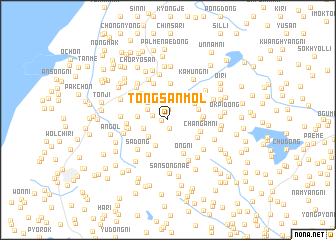 map of Tongsanmol